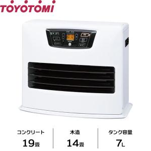 【新品•未使用】トヨトミ 石油ファンヒーター（木造9畳/コンクリート12畳） TOYOTOMI トヨトミ 石油ファンヒーター LC-33P(W) 木造9畳