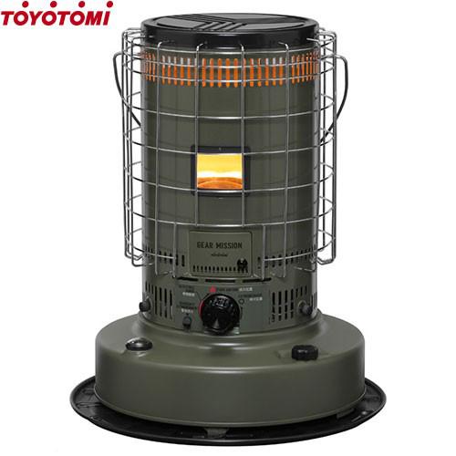 トヨトミ 対流形 石油ストーブ KS-GE67(G) オリーブ [TOYOTOMI GEAR MIS...