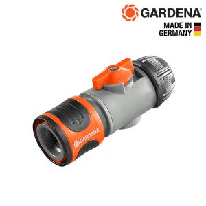 ガルデナ 止水コネクター 水量調節バルブ付 02942-20 901030701 [GARDENA 散水用品 パーツ]｜minatodenki