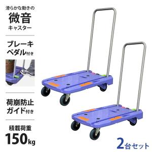 ナンシン 静音台車 コンパクトキャリー NCC-101B2 (耐荷重150kg