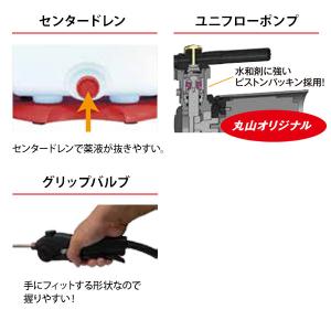 丸山製作所 バッテリー 動噴 霧大将 MSB1...の詳細画像5