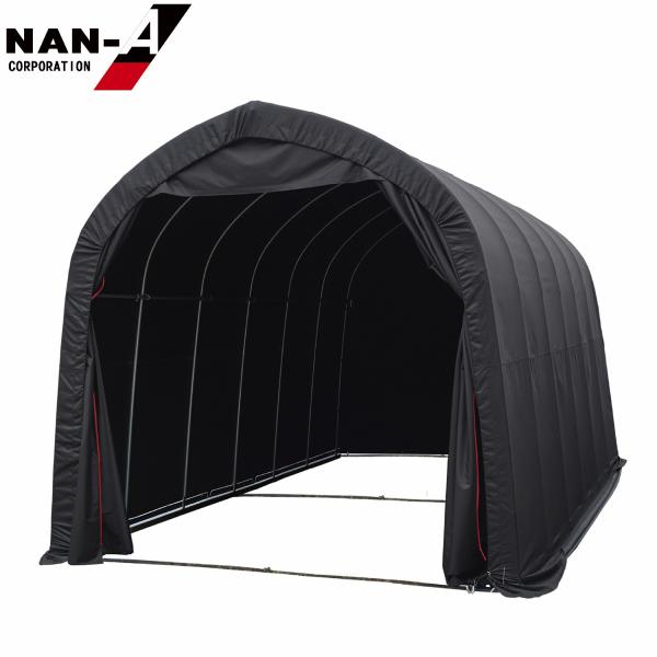 ナンエイ パイプ車庫 ベース式 ミニバンタイプ用 2748B Quick [南栄工業 ナンエイ]