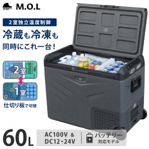 M.O.L ポータブル冷蔵庫＆冷凍庫 20L MOL-F201A (DC12V-24V＆AC100V
