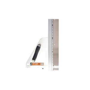 シンワ測定 丸ノコガイド定規 エルアングル 45cm 併用目盛 補助板付 77899 4960910778993