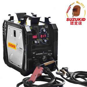 スズキッド インバーター半自動溶接機 SIG-140 (100V・200V兼用) [スター電器 SUZUKID]｜minatodenki