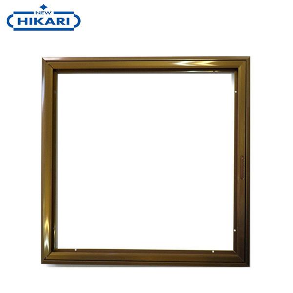 New Hikari (ニューヒカリ)  回転取手内蔵型床下点検口 460mm角 ライトブロンズ [...