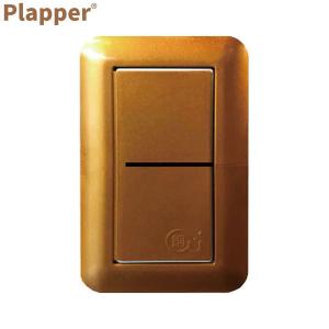 第一精工舎 Plapper 照明スイッチカバー 2口 C-05P