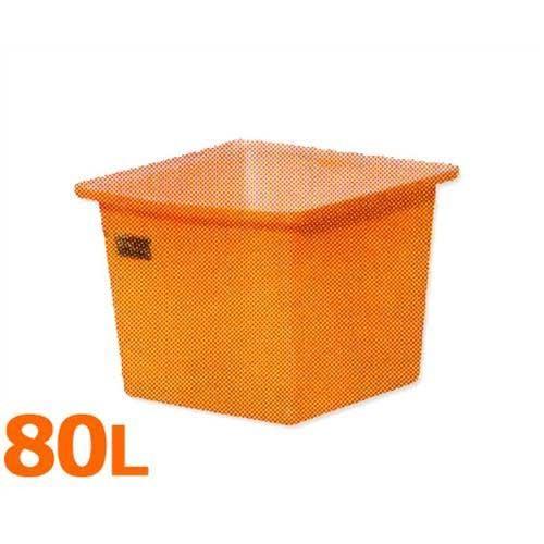 スイコー 角型容器 K-80 (フタなし／容量80L) [角型タンク K型容器 角槽]