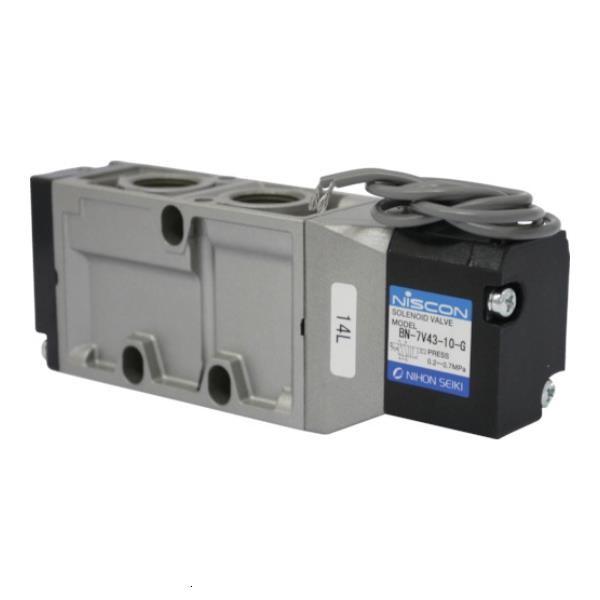 日本精器 4方向電磁弁10AAC100Vグロメット7Vシリーズシングル BN7V4310GE100 ...
