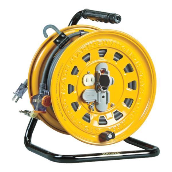 ハタヤ 逆配電型コードリール マルチテモートリール 単相100V 47+6m TGM150 [TGM...