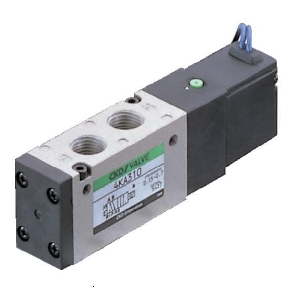 CKD 4Kシリーズパイロット式5ポート弁セレックスバルブ 4KA21006AC100V  [4KA...