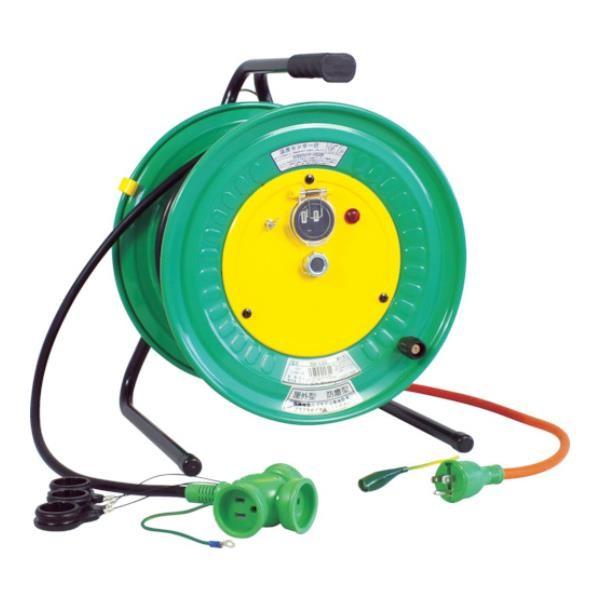 日動 電工ドラム 防雨防塵型びっくリール100V アース付 30m RBWE30S [RBW-E30...