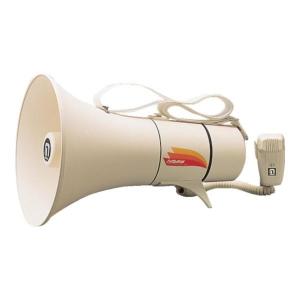 ノボル レイニーメガホン15W 防水仕様 サイレン音付き(電池別売