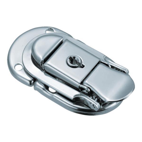 TRUSCO パッチン錠 鍵付タイプ・スチール製 L35 4個入 [L-35][r20][s9-01...