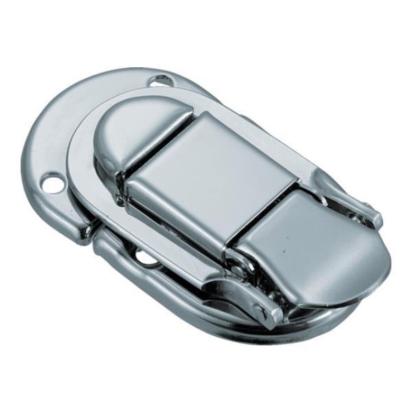 TRUSCO パッチン錠 横ズレ防止タイプ・スチール製 P49 4個入 [P-49][r20][s9...