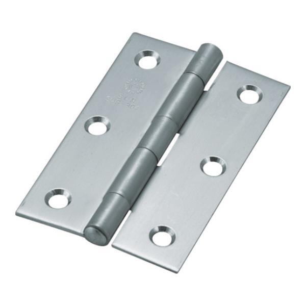 TRUSCO ステンレス製厚口蝶番 全長89mm ST88889HL 4個入 [ST-888-89H...