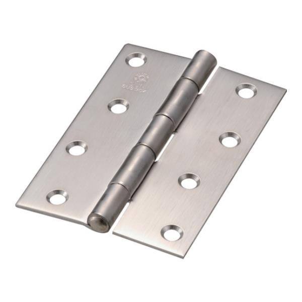 TRUSCO ステンレス製厚口蝶番 全長102mm ST888102HL 4個入 [ST-888-1...