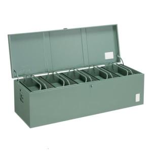 TRUSCO中山 TRUSCO 中型車載用工具箱 中皿付 900X420X370 F9000 [F