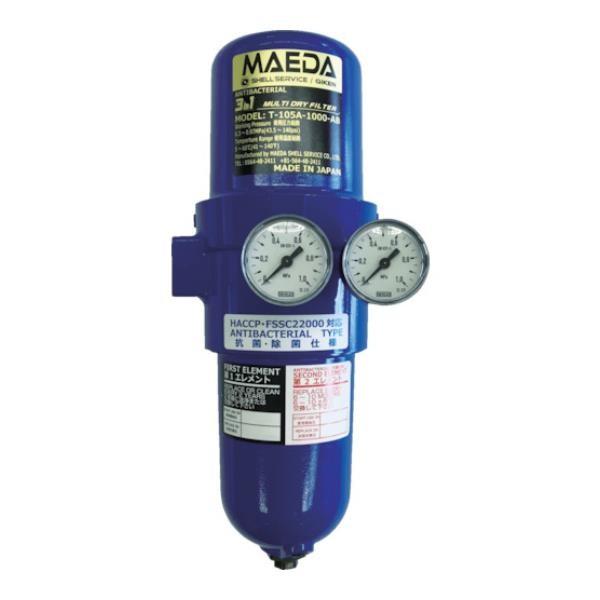 前田シェル 抗菌・除菌3in1マルチ・ドらいフィルターRc3/8インチ T105A1000AB  [...
