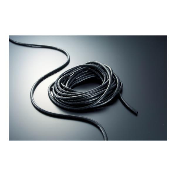 TRUSCO スパイラルチューブ 10m 結束径Φ1.5〜10.0 黒 TSP3BK [r20][s...