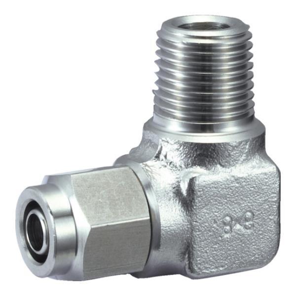 TRUSCO SUSメイルエルボ 適用チューブ径6X4 ねじR1/4 TS602ML [TS6-02...