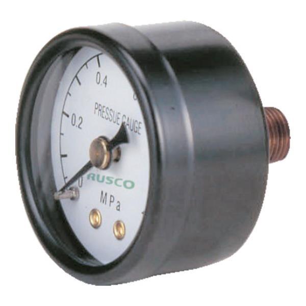 TRUSCO 圧力計 表示板径Φ50 埋込型口径R1/4表示 TPG50 [TP-G50][r20]...