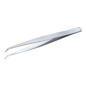 TRUSCO ステンレス製ピンセット 150mm 先曲り型 TSP28