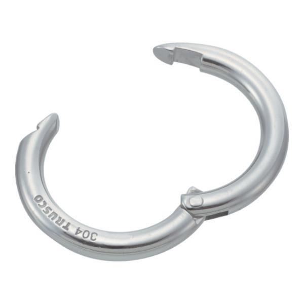 TRUSCO チェーンキャッチ ステンレス製 線径Φ4X長さ20mm TCK4 2個入 [TCK-4...