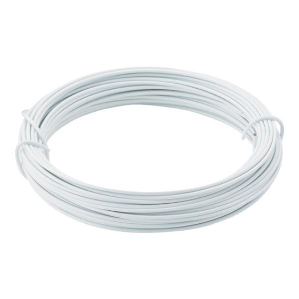 TRUSCO カラー針金 小巻タイプ・18番手 白 線径1.2mm TCWS12W [TCWS-12...