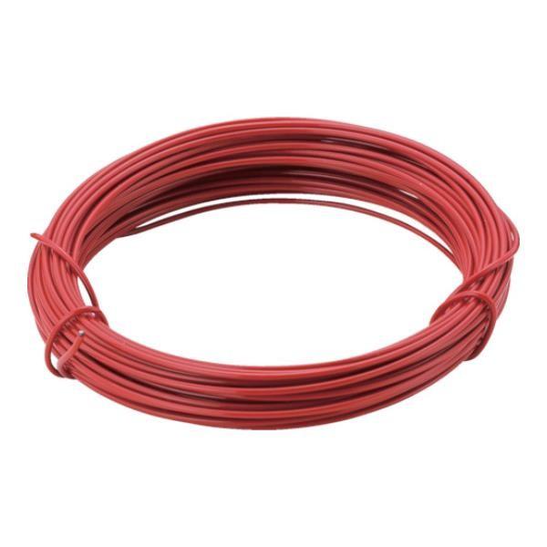 TRUSCO カラー針金 小巻タイプ・18番手 赤 線径1.2mm TCWS12R [TCWS-12...