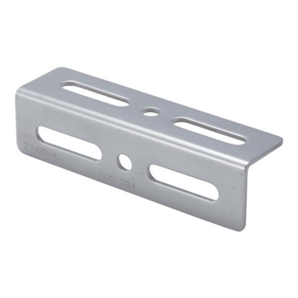 TRUSCO ジョイント金具27型L ステンレス 寸法100X27 穴数6 TK27L4S [TK2...
