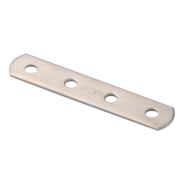 TRUSCO ジョイント金具19型フラット ステンレス 長さ100 穴数4 TK19F4S [TK1...