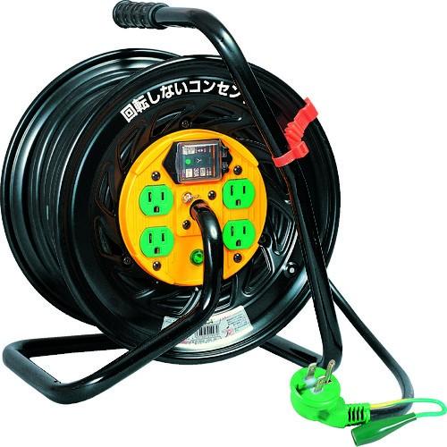 日動 電工ドラム マジックリール 100V アース漏電しゃ断器付30m TZEB34 [TZ-EB3...