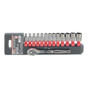 BAHCO（バーコ） インチソケットセット 1/4 3/8 差込角6.35mm 9.5mm