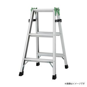 ハセガワ 長谷川工業 アルミ脚立 脚軽 RZ-06c (天板高さ0.6m) [はしご