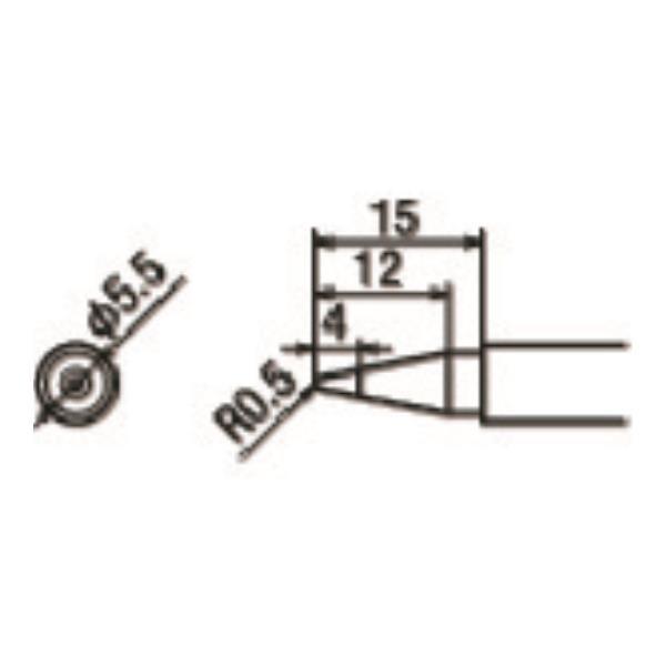 グット 替こて先 B型(標準) PX2RTB 1本入 [PX-2RT-B][r20][s9-010]