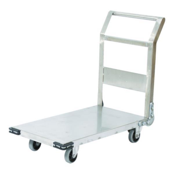 TRUSCO ステンレス鋼板製運搬車 固定式 1400X750 SHS1L [SHS-1L][r22...