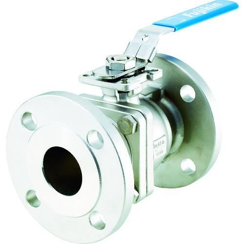 フジキン ステンレス鋼製1MPaフランジ式2ピースボール弁100A(4) UBV21J10RMALX...