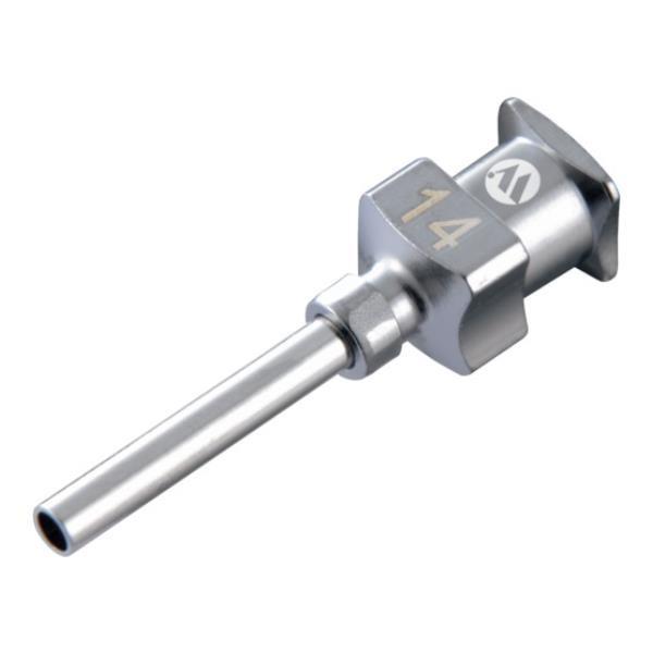 MUSASHI 金属ニードル(1.64×2.10×13mm) 10本入り SNA14GB 12本入 ...