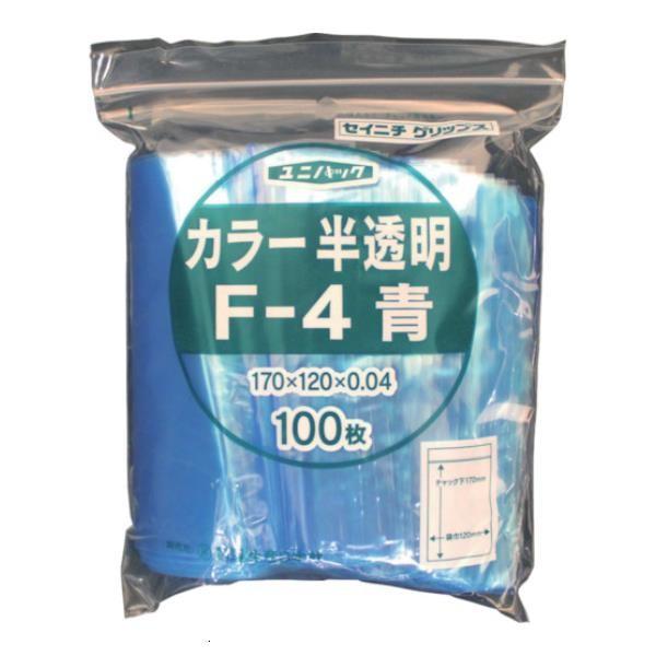 セイニチ 「ユニパック」 F-4 青 170×120×0.04 100枚入 F4CB 100枚入 [...