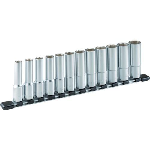 TONE ディープソケットセット(6角・ホルダー付) 12pcs HSL412[r20][s9-02...