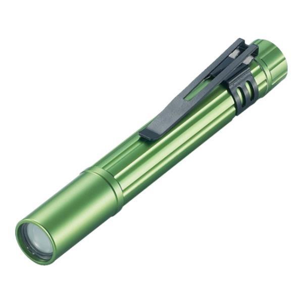 TRUSCO アルミLEDライト 1球 10ルーメン ペンタイプ グリーン TAL21ANGN [T...