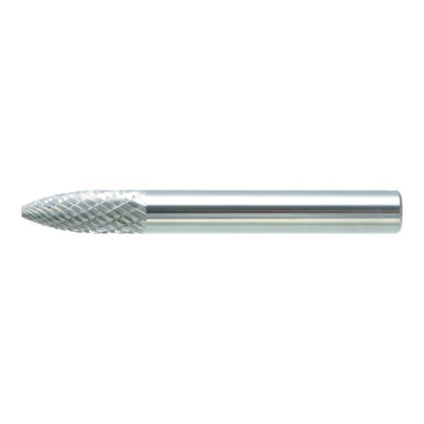 TRUSCO 超硬バー トンガリ型 Φ6X刃長16X軸6 シングルカット TB4C060S [r20...
