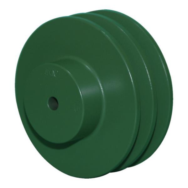 カネミツ NS 標準 Vプーリー呼び径4 A形2本掛 NS4XA2 [r20][s9-010]