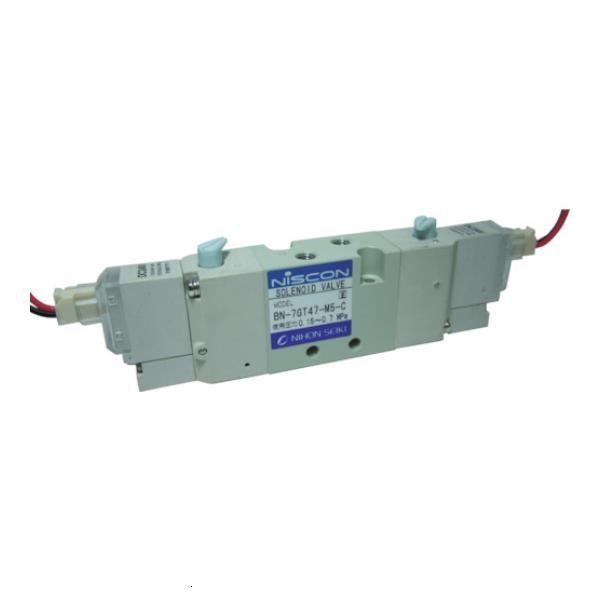 日本精器 4方向電磁弁M5ダブルAC200V7GT BN7GT47M5CE200  [BN-7GT4...