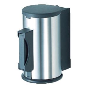 テラモト（TERAMOTO） ベルトパーテーションスタンドD(ステン)ベルト赤