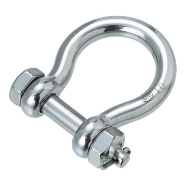 TRUSCO ステンレス オタフクボルト止めシャックル TOBS10 1個入 [TOBS-10][r...