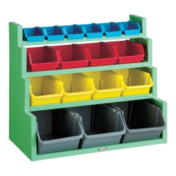 TRUSCO コンテナラックセット 875×526×765 TC400N [TC-400N][r20...