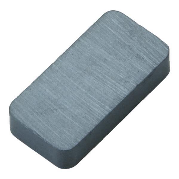 TRUSCO フェライト磁石 20mmX10mmX4mm 10個入り TF20K10P 10袋入 [...