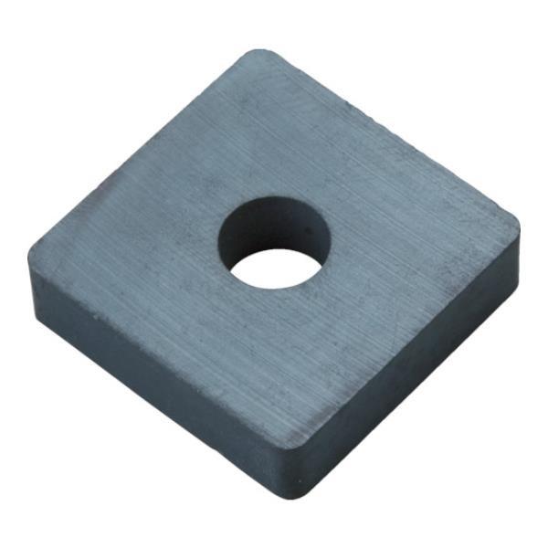 TRUSCO フェライト磁石 40mmX40mmX10mm 1個入り TF40KA401P 1個入 ...